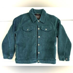 Scotch & Soda Teal Teddy Jacket (Size S)